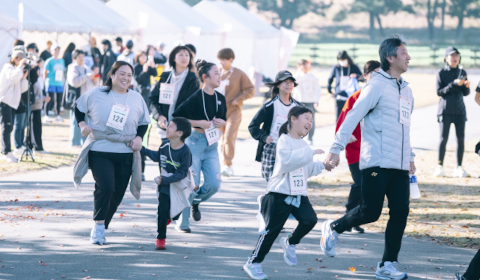 Run for Sweets in カントリーパーク(親子ラン)