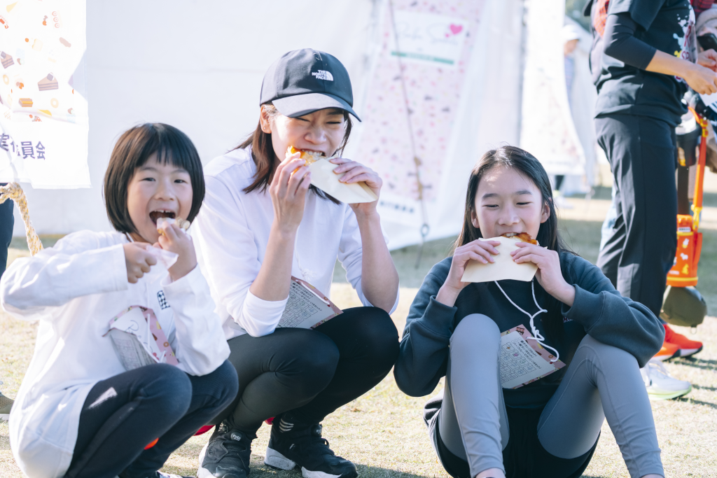 Run for Sweets in カントリーパークの様子