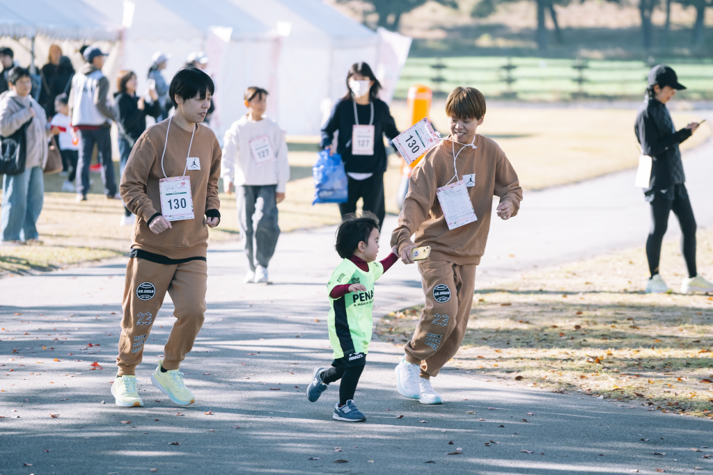 Run for Sweets in カントリーパークの様子