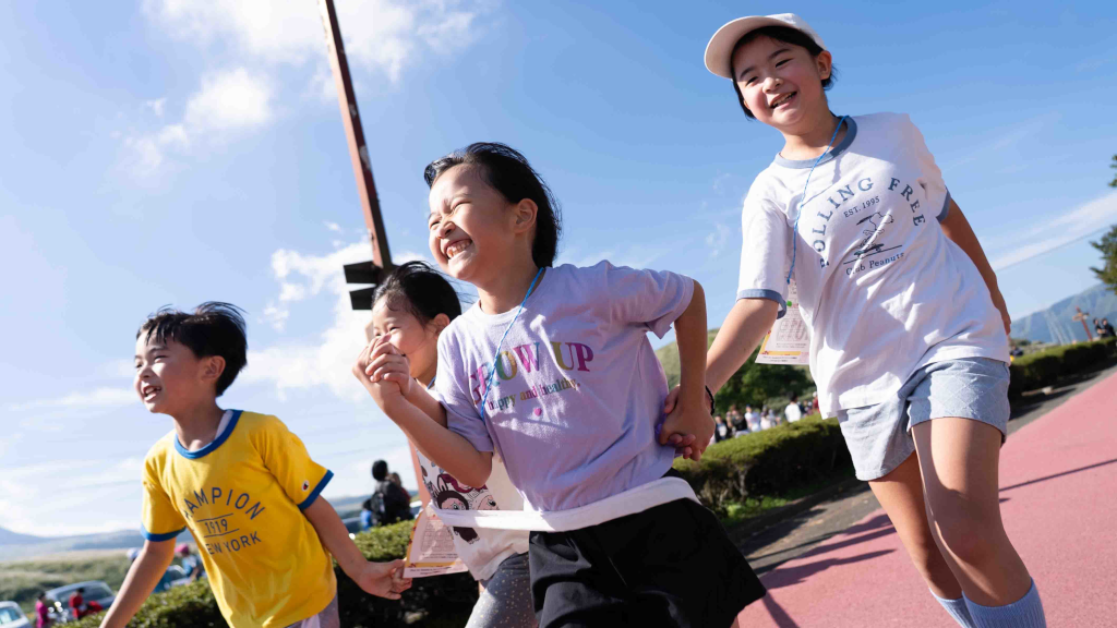 Run for Sweets in 阿蘇内牧