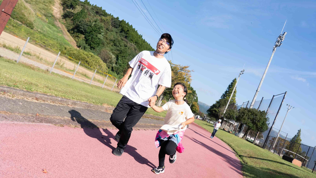 Run for Sweets in 阿蘇内牧