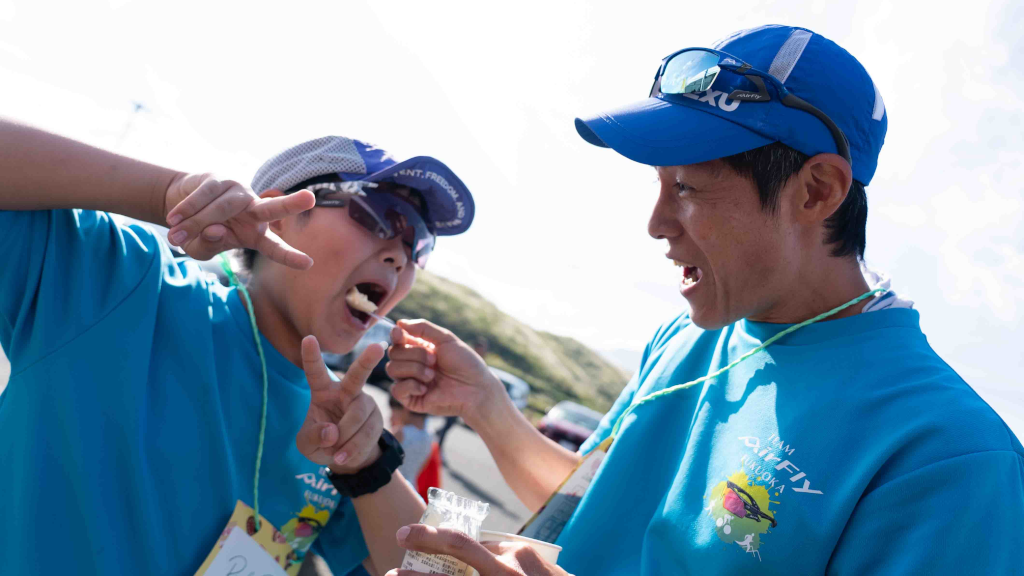 Run for Sweets in 阿蘇内牧
