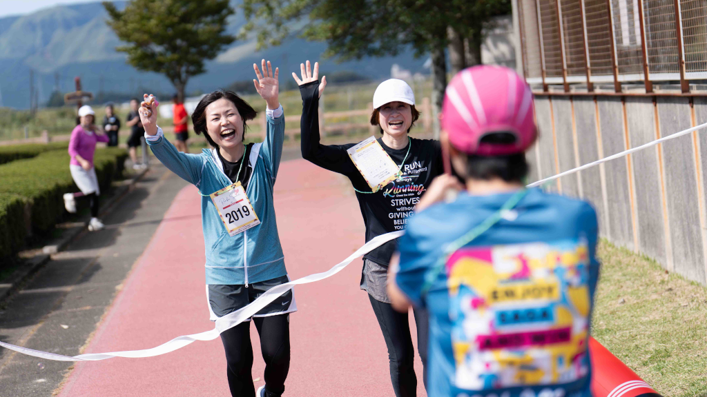 Run for Sweets in 阿蘇内牧